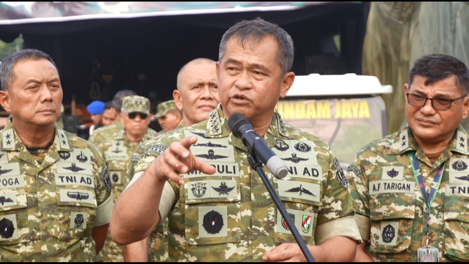 Kepala Staf Angkatan Darat (Kasad) Jenderal TNI Maruli Simanjuntak.
