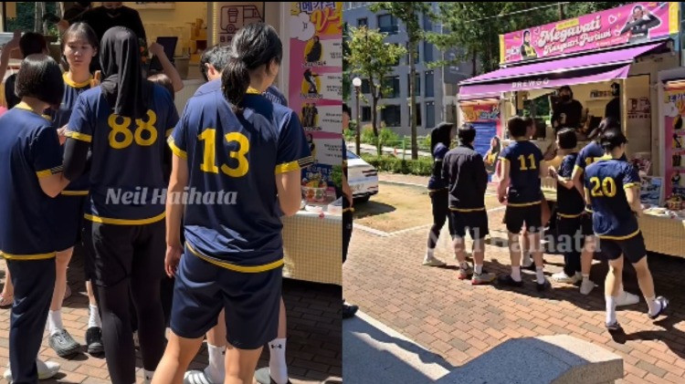 Skuad Hillstate antre Cafe Truck di hari ulang tahun Megawati Hangestri