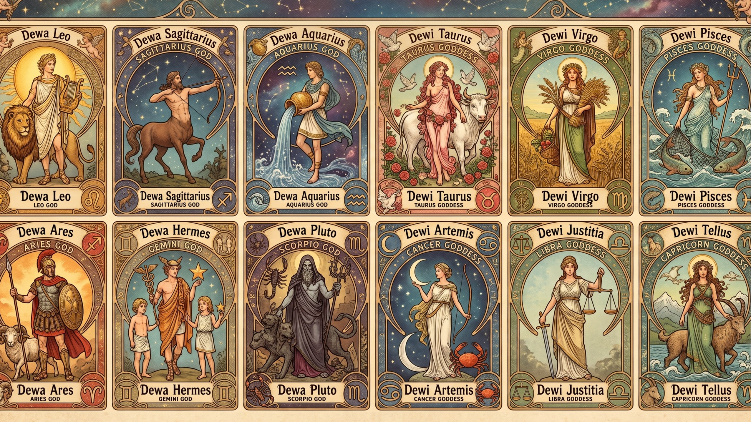 Ilustrasi zodiak
