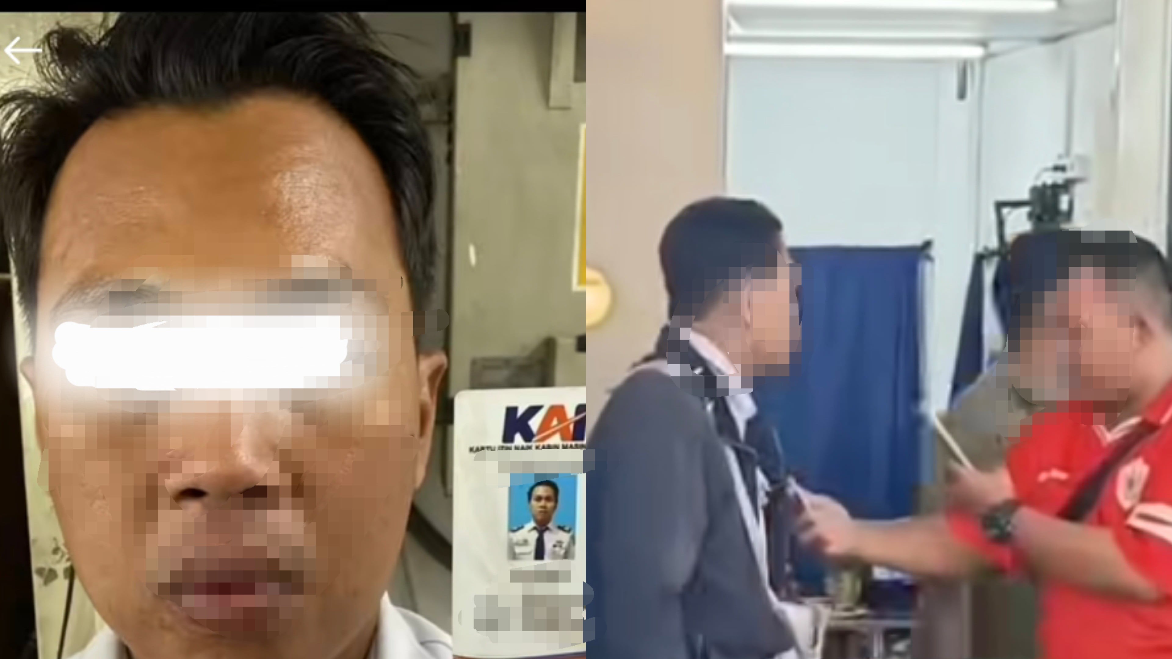 Viral Pria Berpenampilan Pegawai KAI Diduga Mencuri di Minimarket