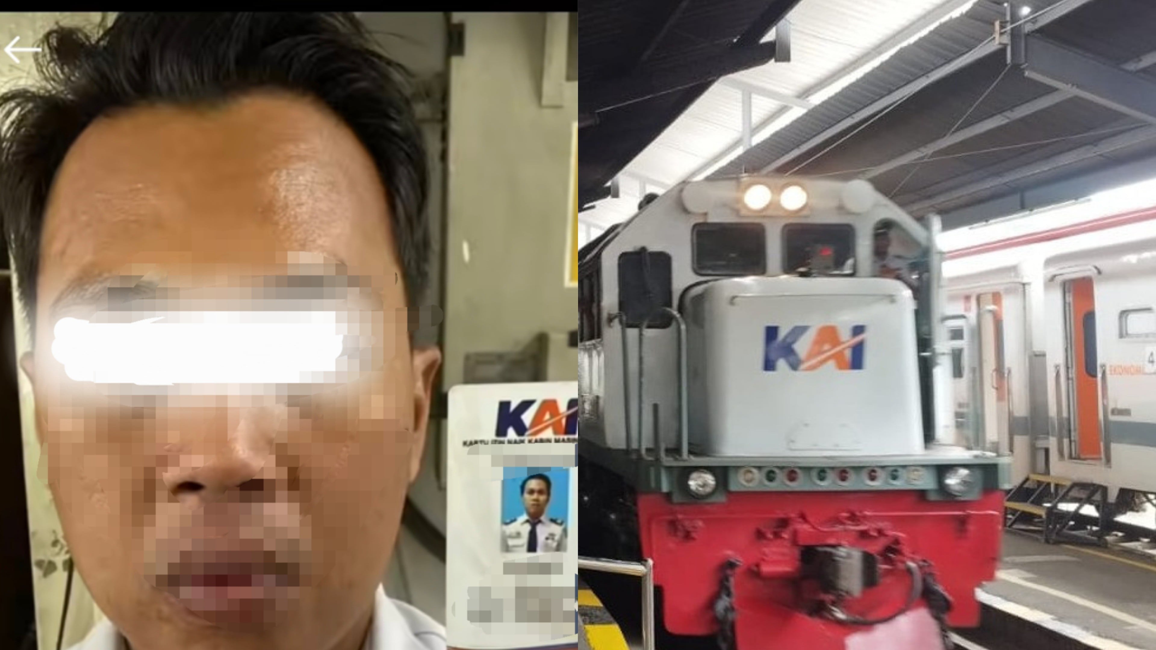 Viral Oknum Pekerja KAI Diduga Mencuri