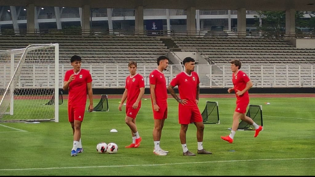 Latihan Timnas Indonesia Jelang FIFA ASEAN Cup 2026