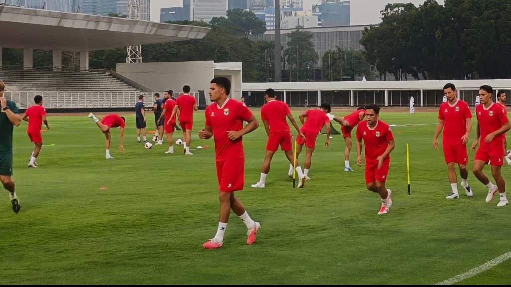Latihan Timnas Indonesia Jelang FIFA ASEAN Cup 2026