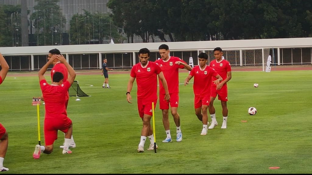 Rizky Eka Ikuti Latihan Timnas Indonesia