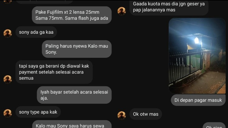 Modus baru begal yang sasar kamera milik fotografer