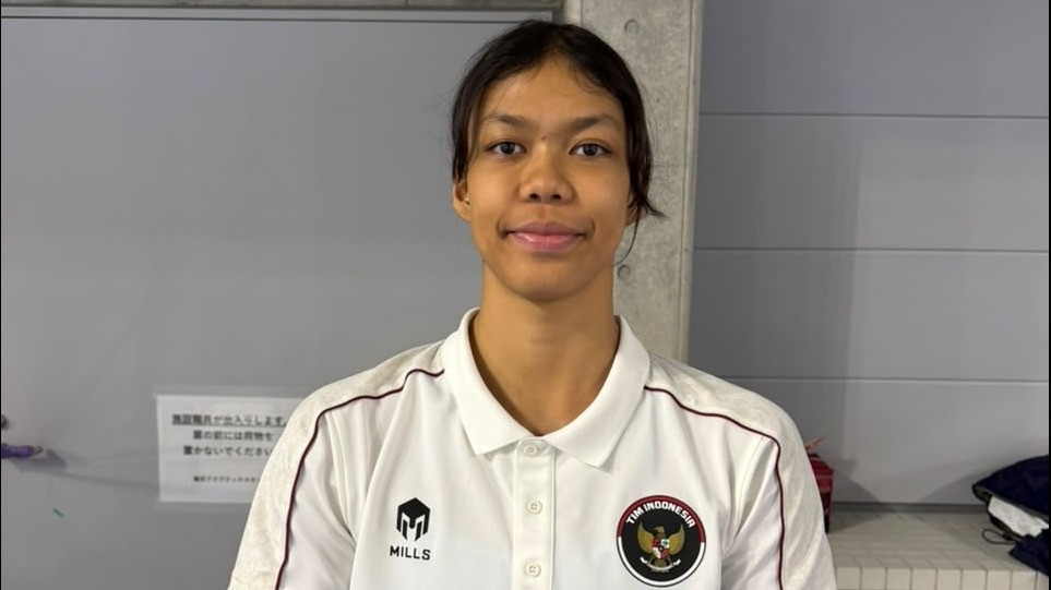 Perenang Indonesia, Nadia Aisha Nurazmi, di Asian Games 2026
