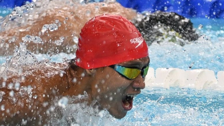 Perenang putra Indonesia Joe Kurniawan di Olimpiade Paris 2024