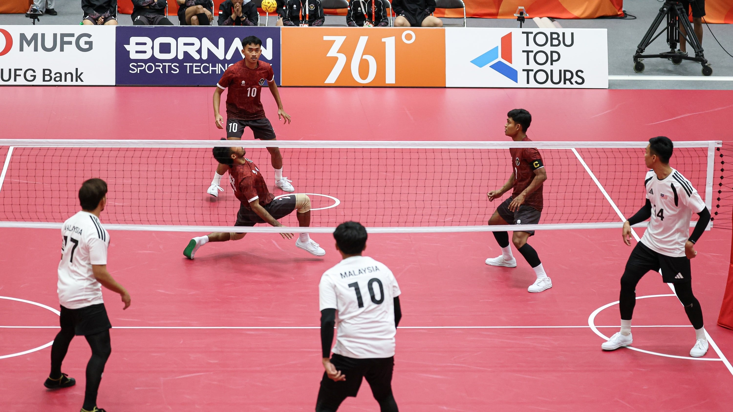 Tim Sepak Takraw Putra Indonesia di Asian Games 2026
