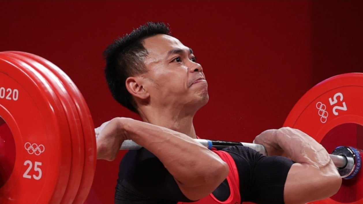 Lifter Indonesia, Eko Yuli Irawan di Olimpiade Paris 2024