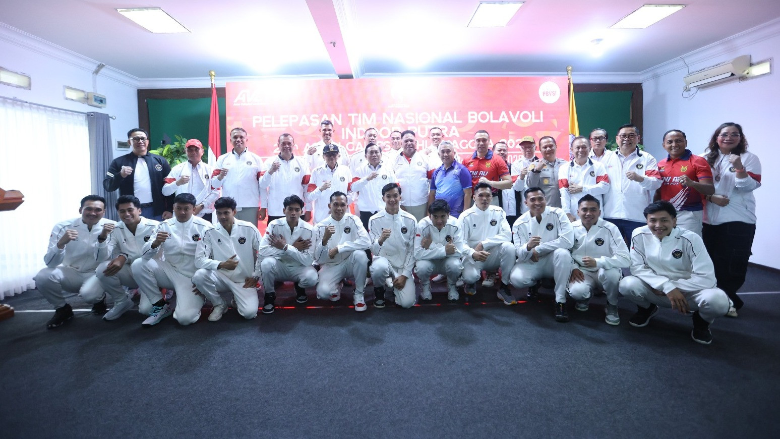 Timnas Voli Putra Indonesia resmi Dilepas PBVSI ke Asian Games 2026