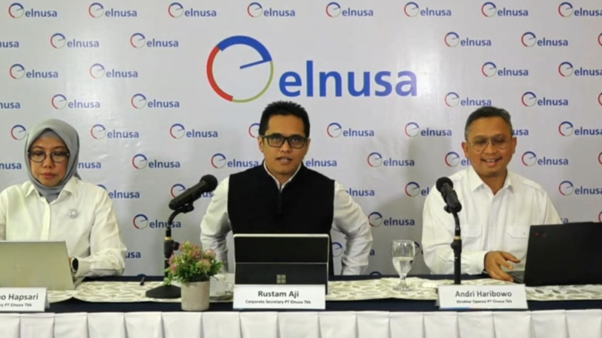 Konferensi pers Elnusa, Senin (7/9/2026)