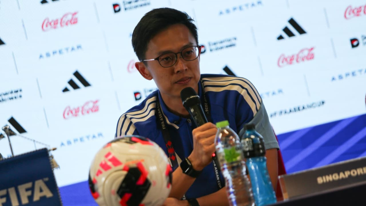 Pelatih Singapura Gavin Lee