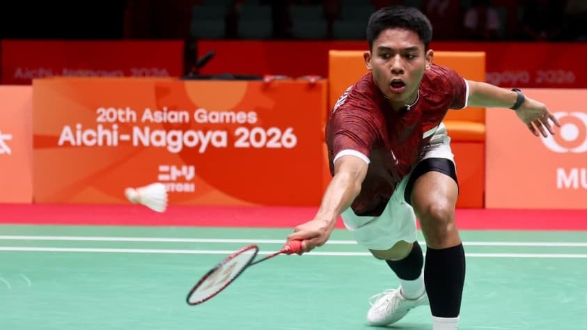 Tunggal Putra Indonesia, Moh Zaki Ubaidillah, di Asian Games 2026