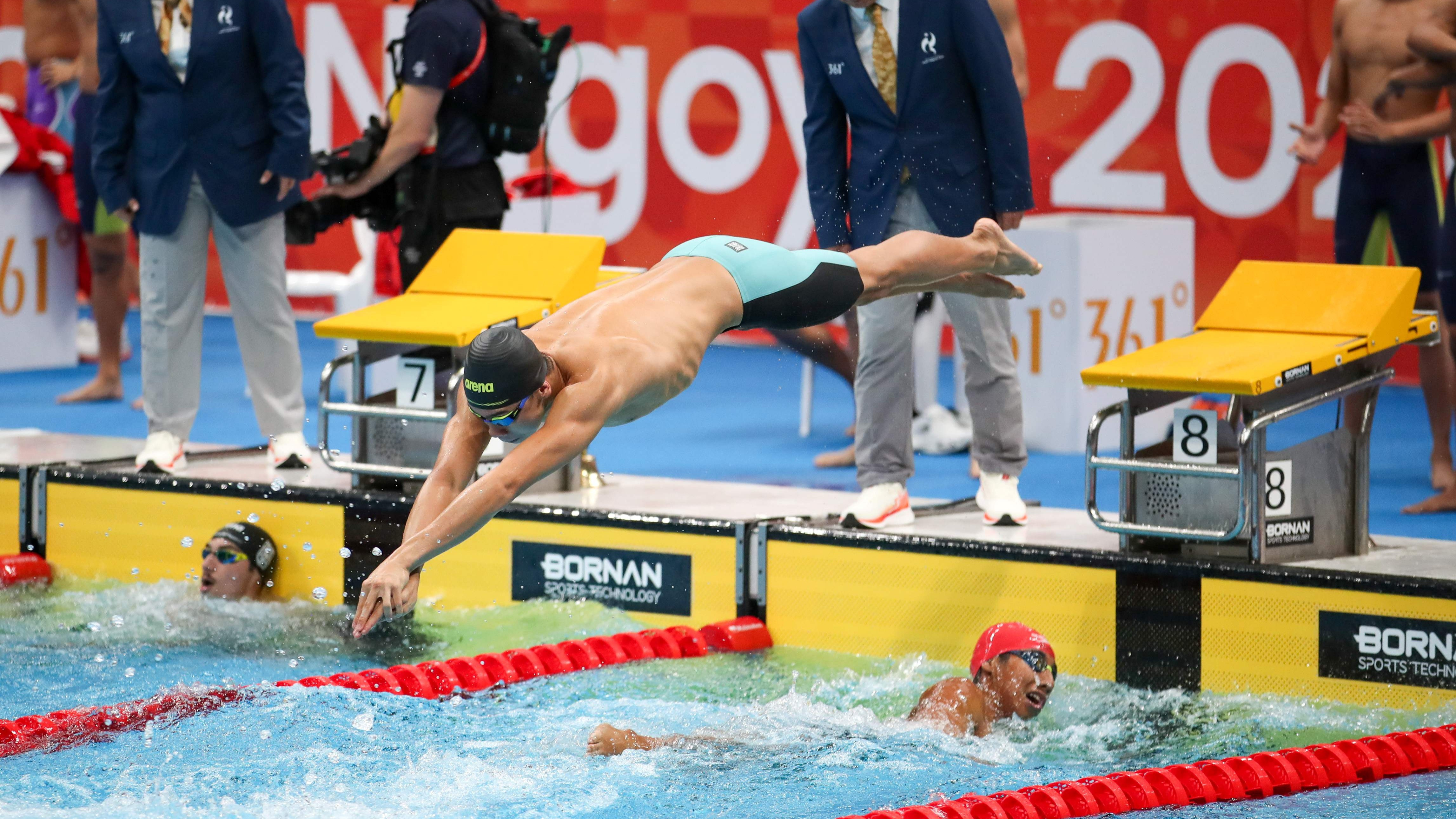 Tim Renang Putra Indonesia di Asian Games 2026