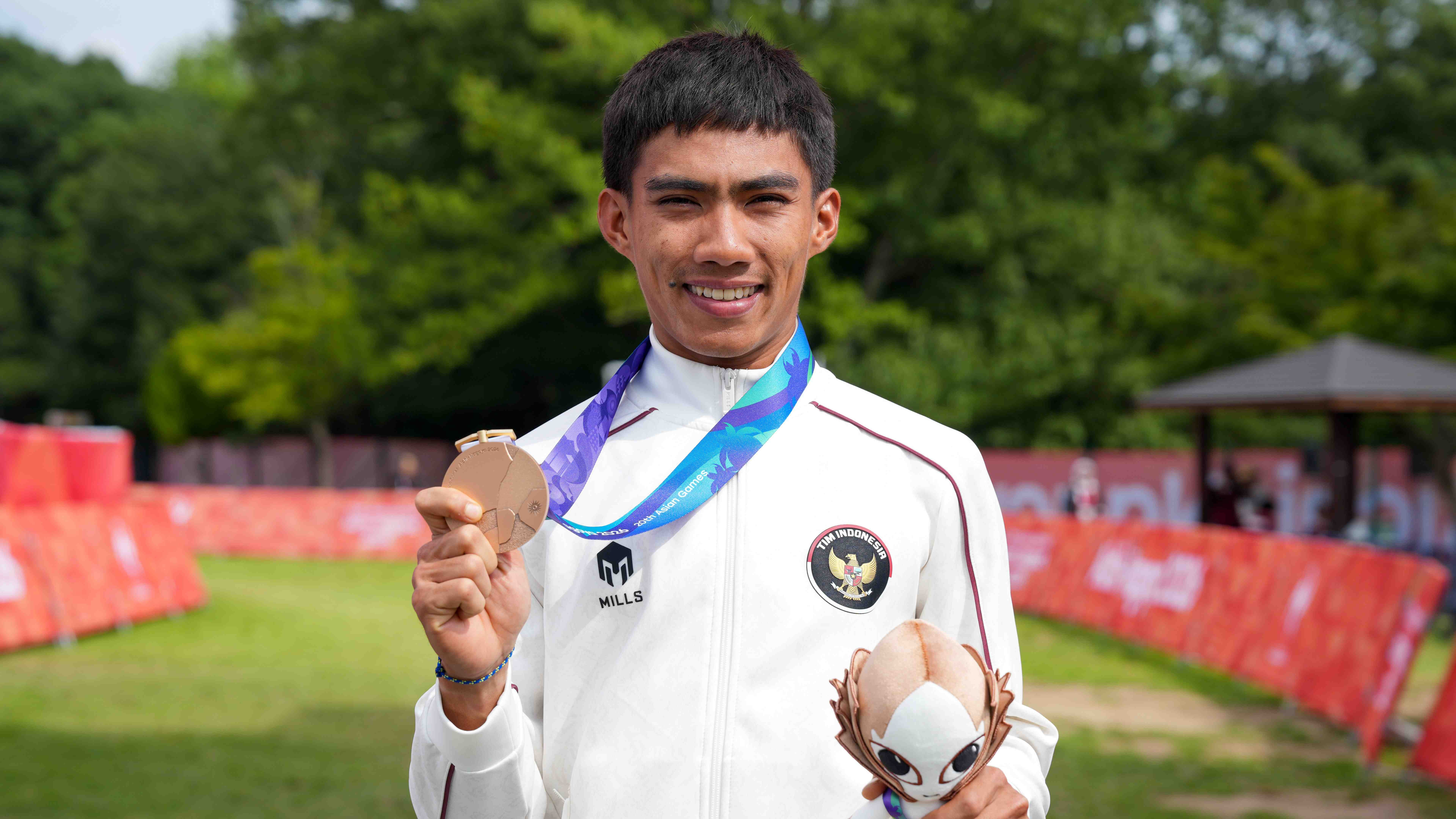 Pesepda Indonesia, Feri Yudoyono, Meraih Medali Perunggu di Cabor MTB Cross Country Asian Games 2026