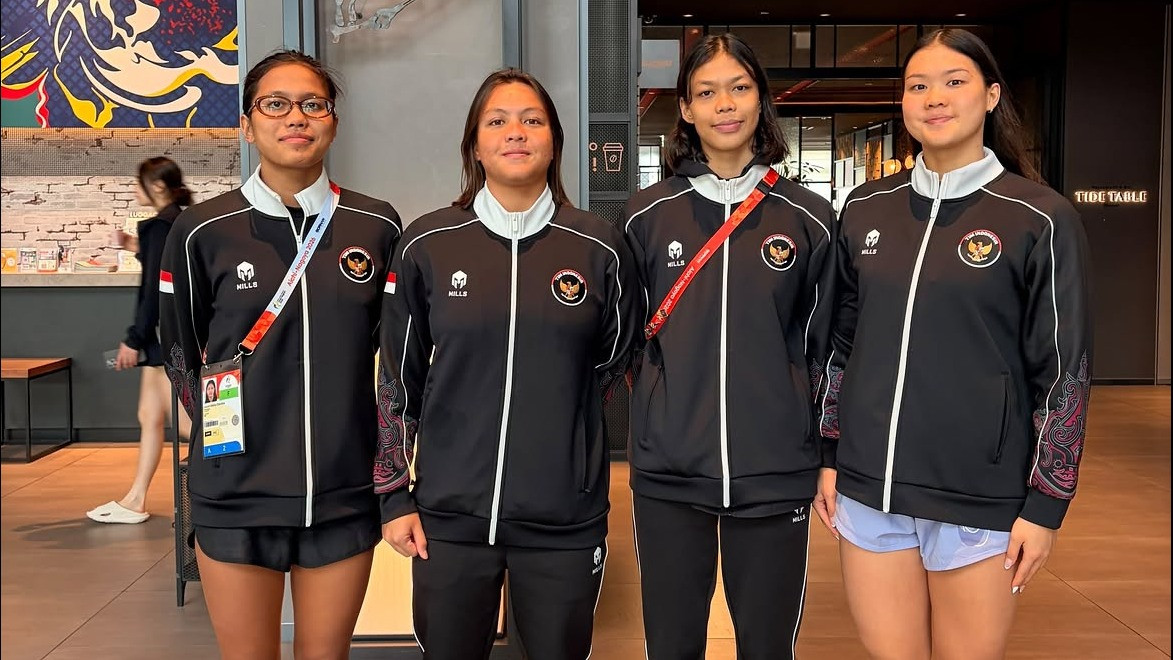 Tim Renang Putri Indonesia di Asian Games 2026