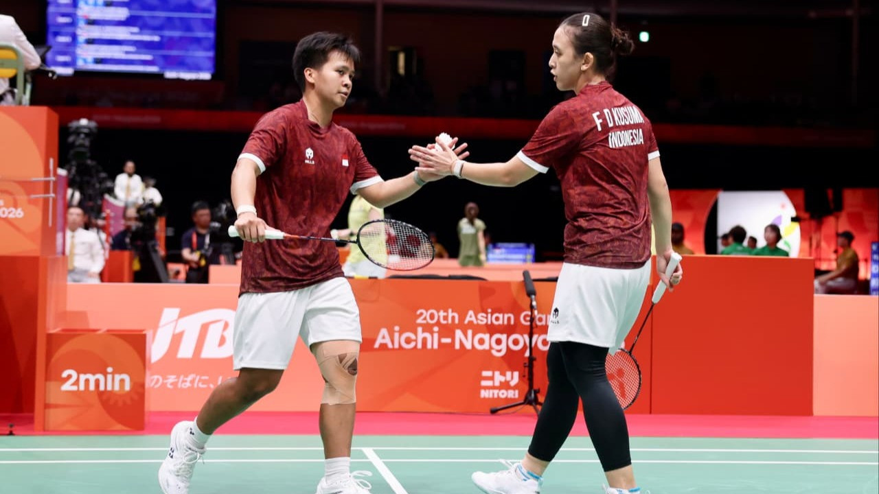 Ganda Putri Indonesia, Febriana Dwipuji Kusuma/Meilysa Trias Puspitasari, di Asian Games 2026