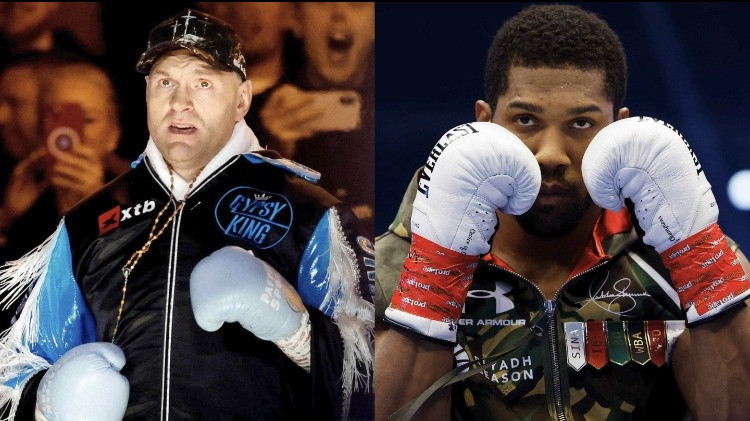 Tyson Fury vs Anthony Joshua.