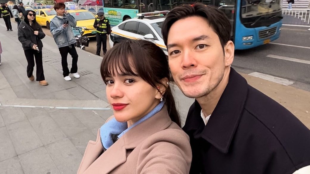 Pasangan asrtis Audi Marissa dan Anthony Xie