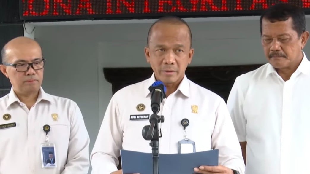 Inspektur Jenderal Kementerian Imigrasi dan Pemasyarakatan, Rudi Setiawan.