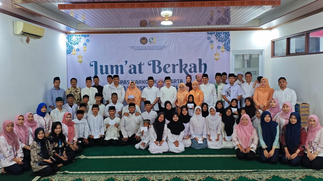 Lapas Narkotika Jakarta Salurkan Bantuan kepada Yayasan Dulur Salembur