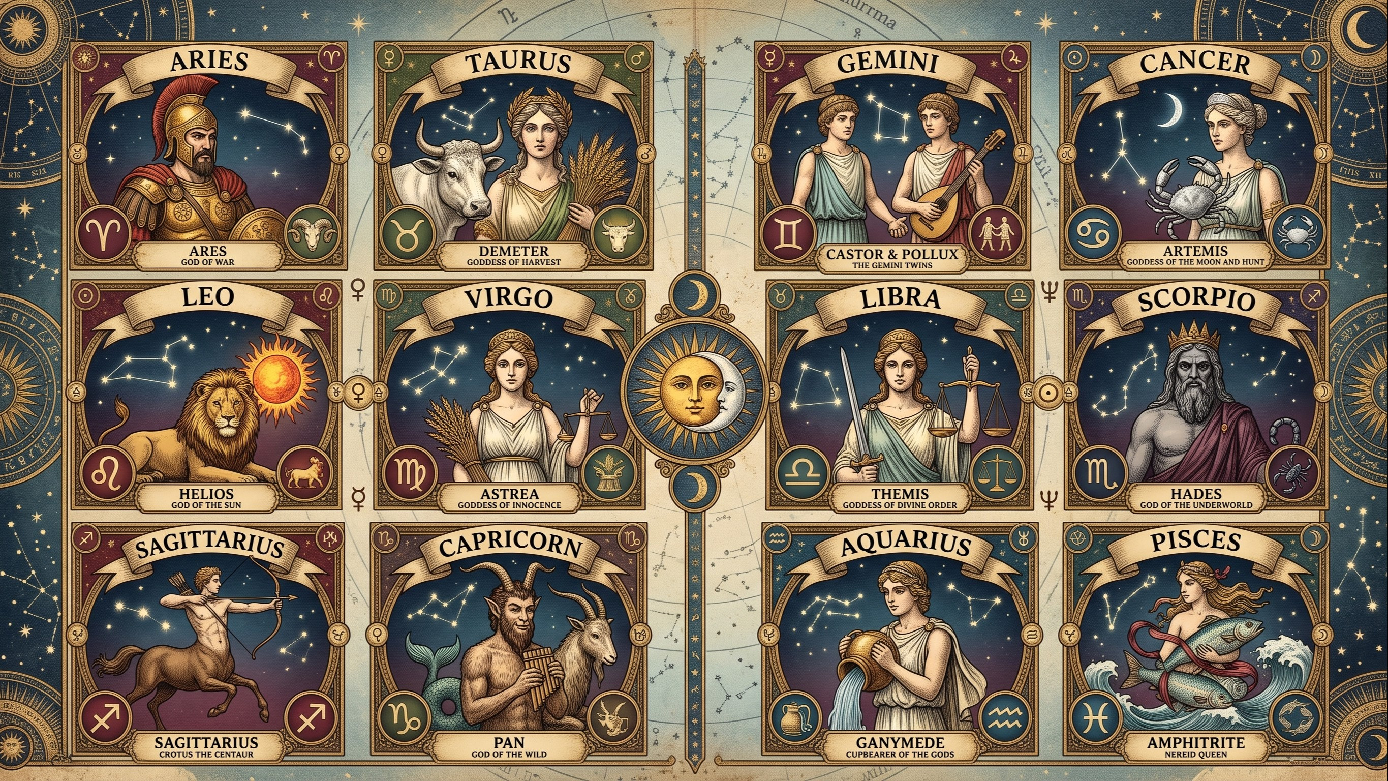 Ilustrasi zodiak