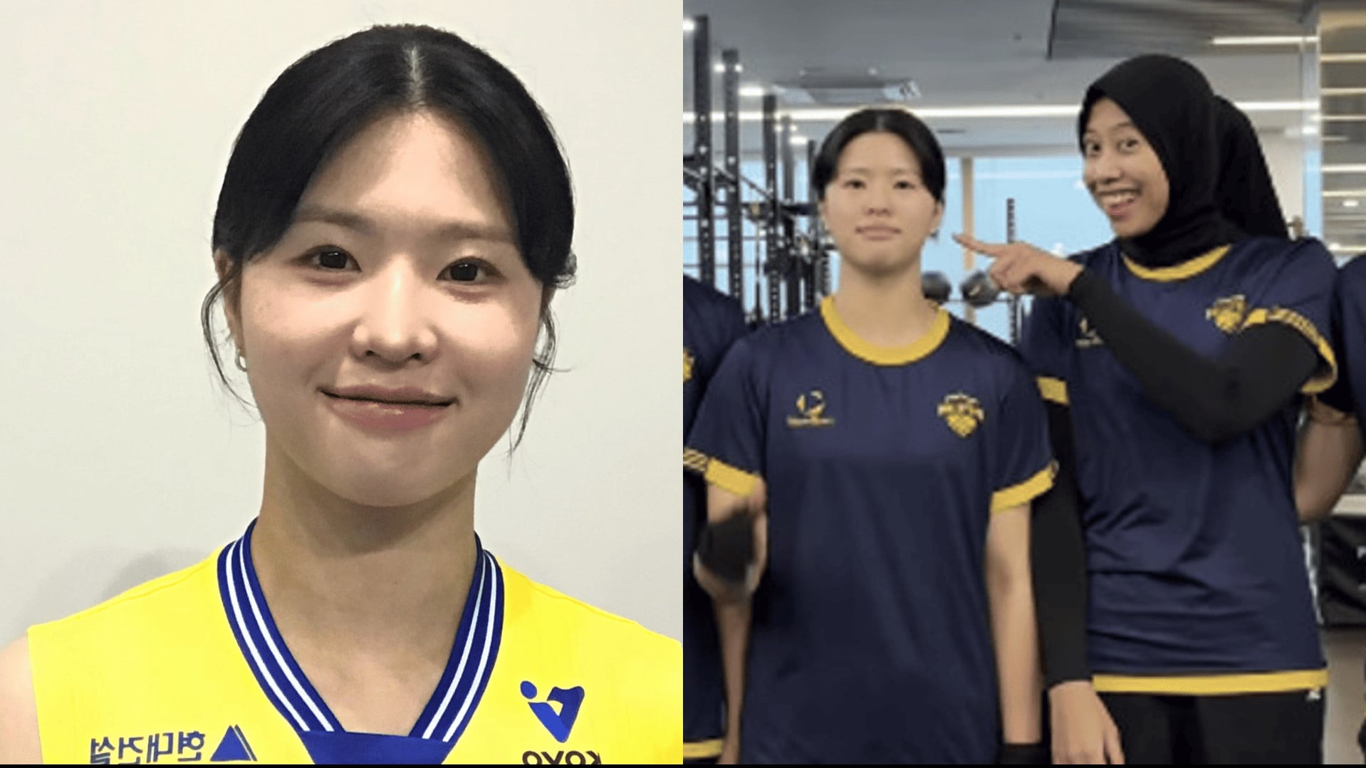Megawati Hangestri dan Lee Min-young