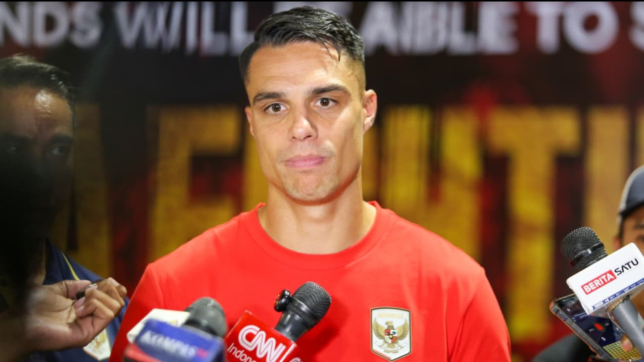 Pemain Timnas Indonesia Joey Pelupessy