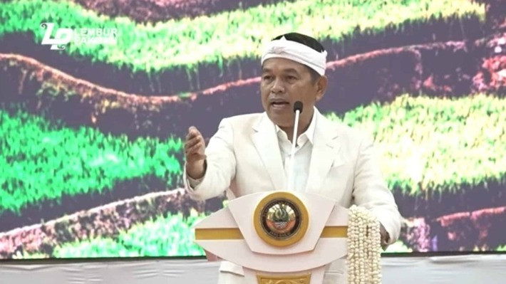 Gubernur Jawa Barat Dedi Mulyadi