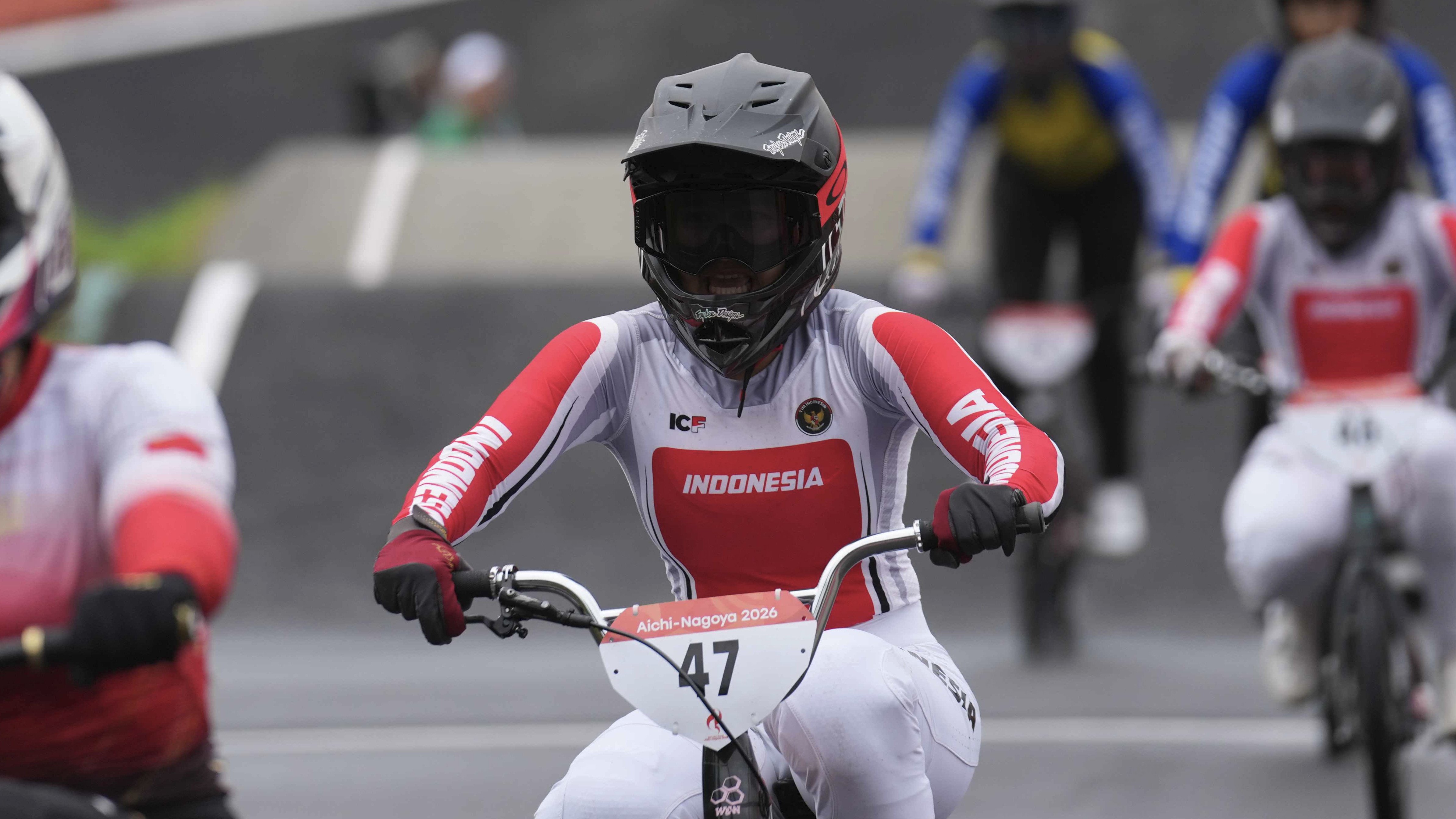Jasmine Azzahra raih perunggu BMX Racing Asian Games 2026.