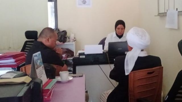 Eks pimpinan ponpes di Desa Bungkate, Lombok Tengah, NTB inisial AIS diperiksa kasus pelecehan terhadap santriwati, Senin (28/9/2026).