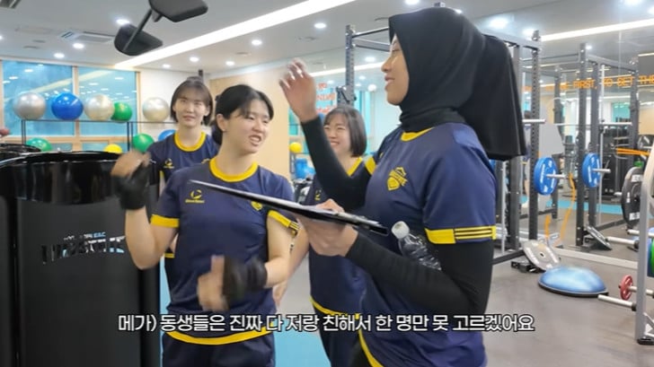 Megawati Hangestri pandu latihan Lee Min-young