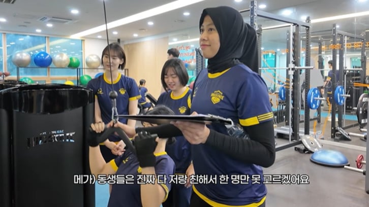 Megawati Hangestri pandu latihan Lee Min-young