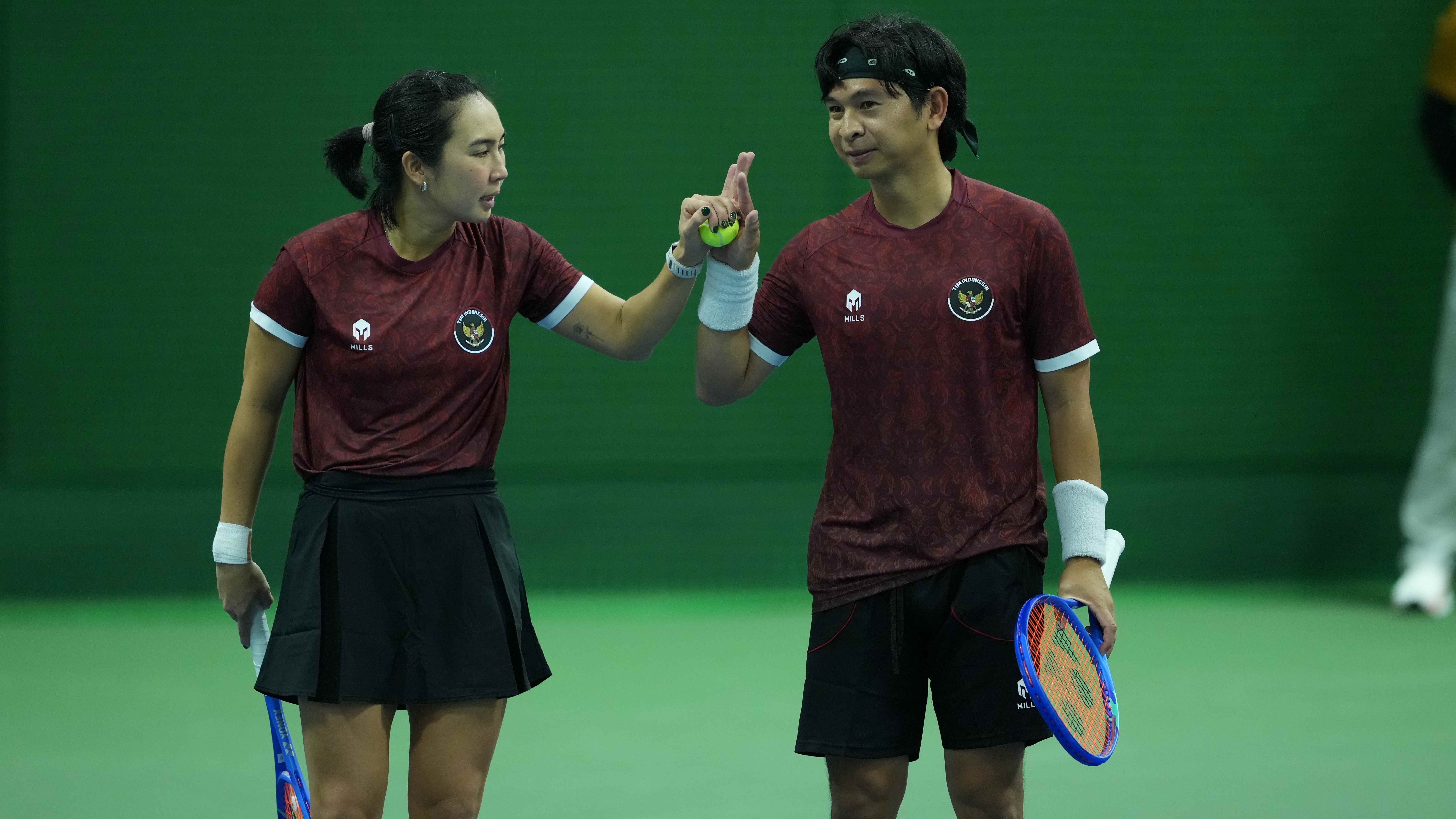 Petenis Ganda Campuran Indonesia, Aldila Sutjiadi/Christopher Rungkat, di Asian Games 2026