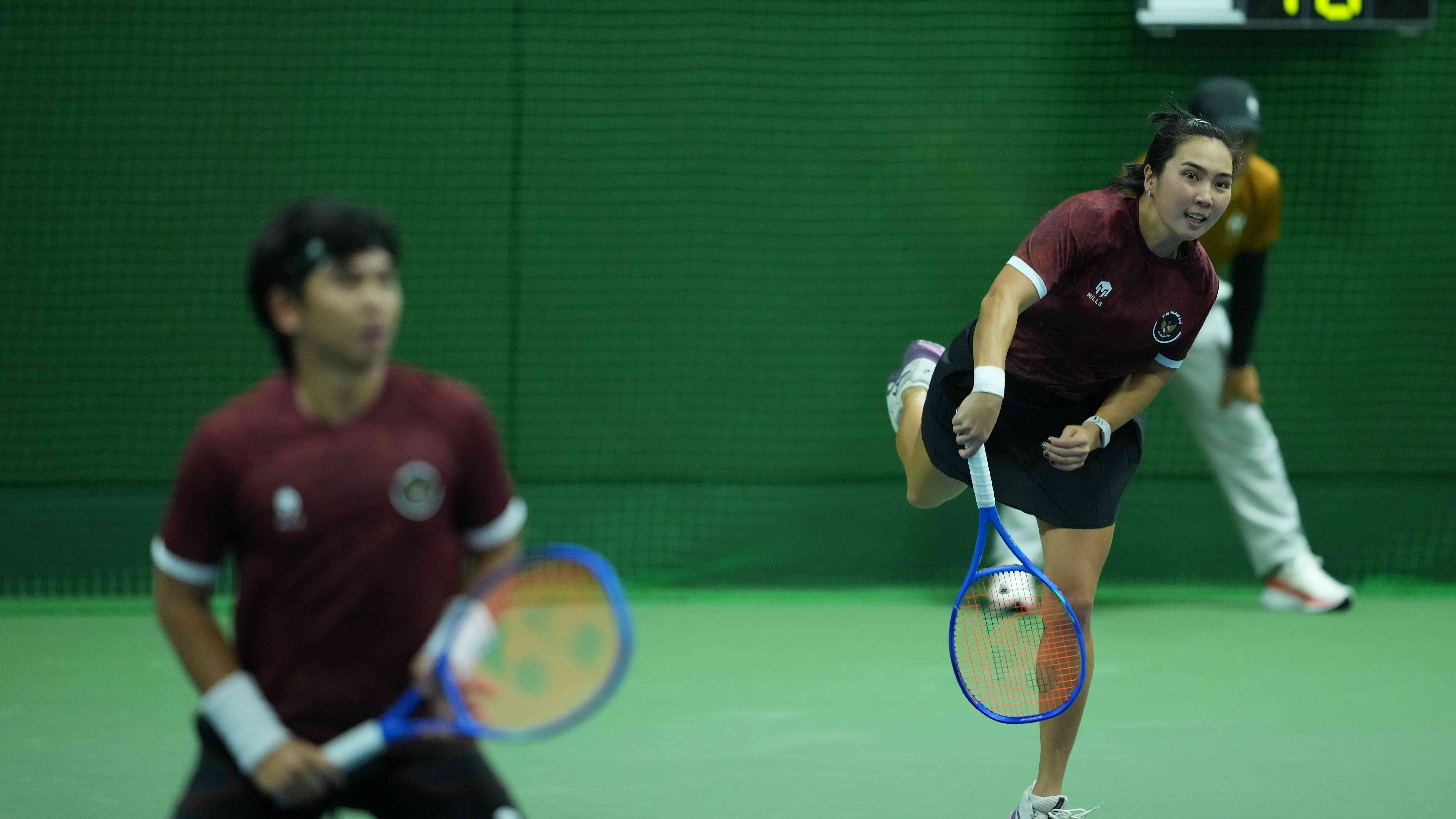 Petenis Ganda Campuran Indonesia, Aldila Sutjiadi/Christopher Rungkat, di Asian Games 2026