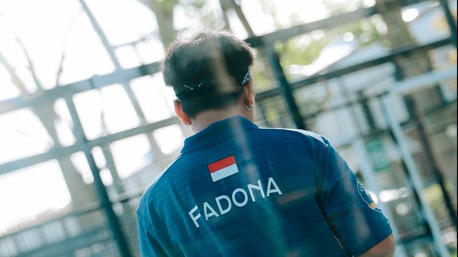 Atlet Padel Indonesia, Fadona Kusumawati, di Asian Games 2026