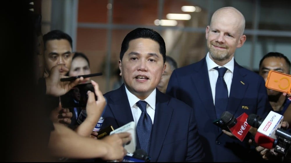 Ketua Umum PSSI Erick Thohir