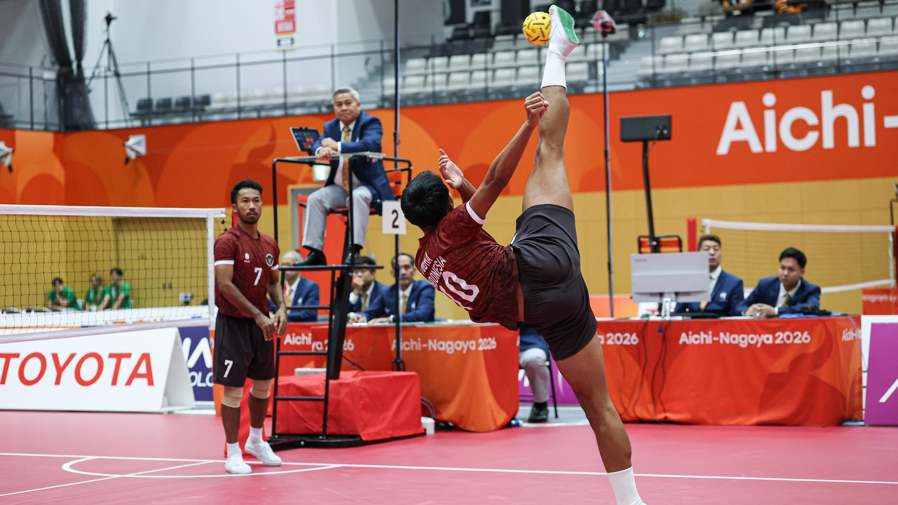 Timnas Sepak Takraw Putra Indonesia di Asian Games 2026