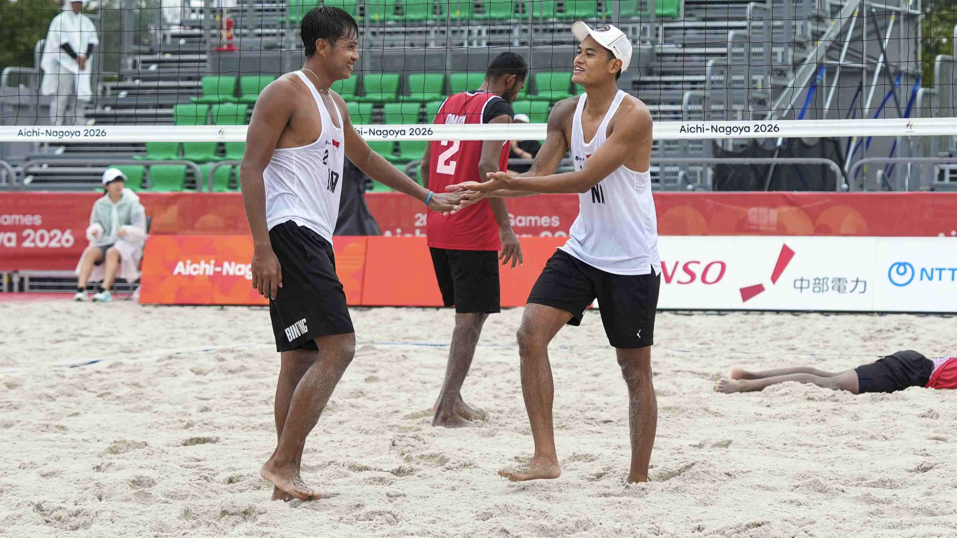 Atlet voli pantai Indonesia, Bintang Akbar/Sofyan Achmad di Asian Games 2026