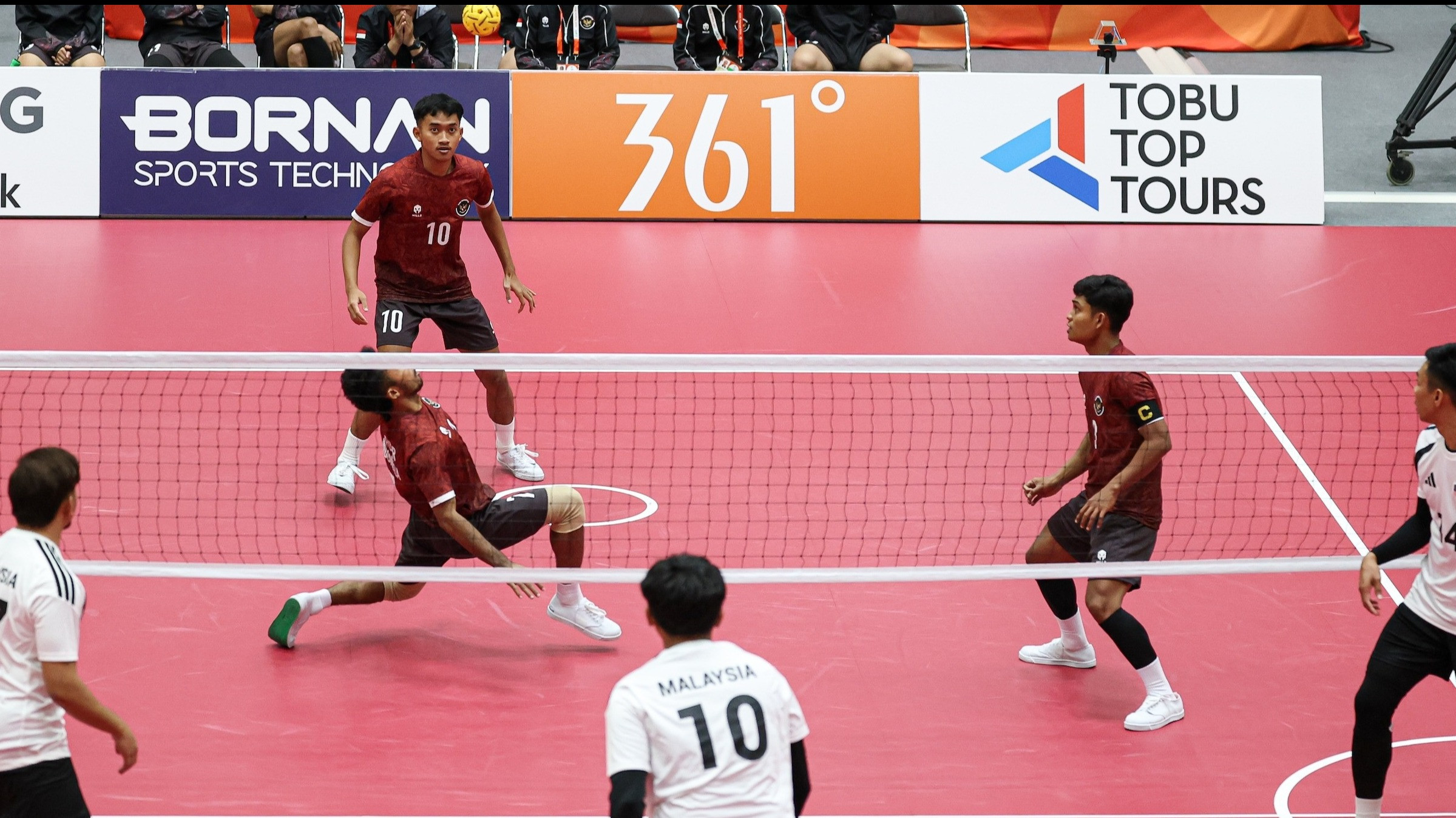Tim Sepak Takraw Putra Indonesia di Asian Games 2026