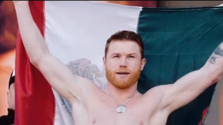 Petinju Canelo Alvarez.