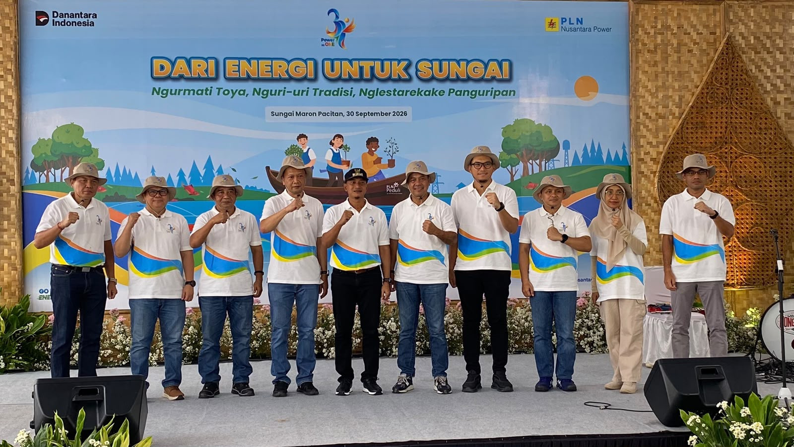 Peringatan Hari Sungai di Pacitan