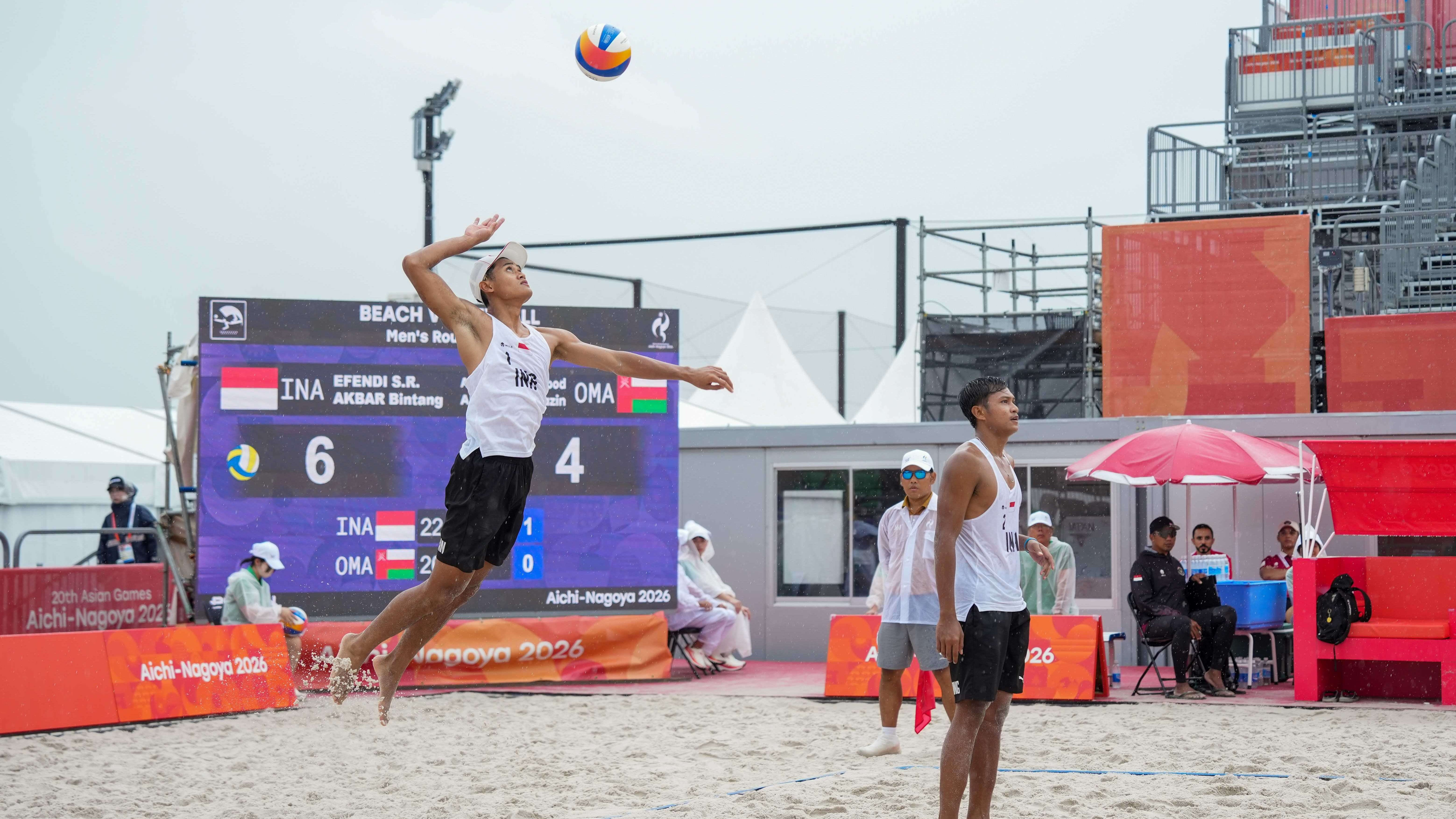 Atlet Voli Pantai Indonesia, Bintang Akbar/Sofyan Rachman Efendi, di Asian Games 2026