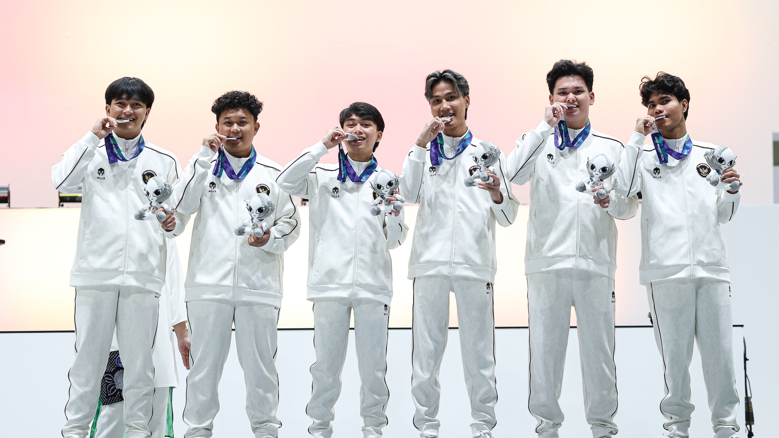 Tim MLBB Indonesia Meraih medali perak di Asian Games 2026