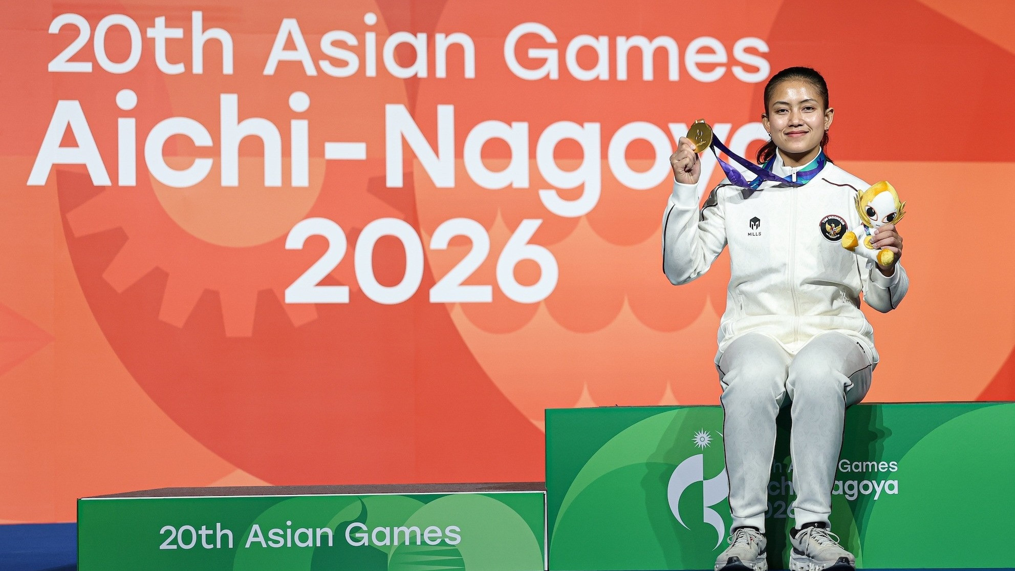 Atlet Panjat Tebing Indonesia, Desak Made Rita Kusuma Dewi, Meraih medali Emas Asian Games 2026