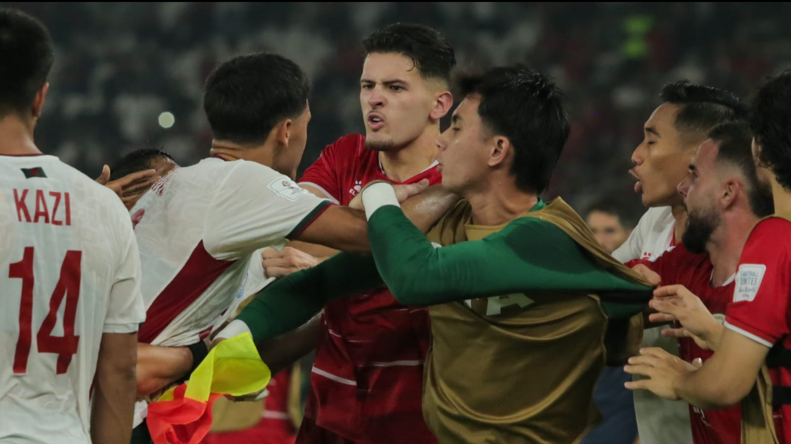 Keributan di Laga Timnas Indonesia Vs Bangladesh