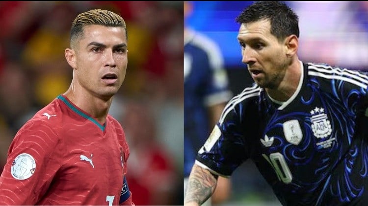 Cristiano Ronaldo dan Lionel Messi.
