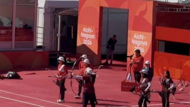 Tim recurve beregu putri Indonesia di Asian Games 2026