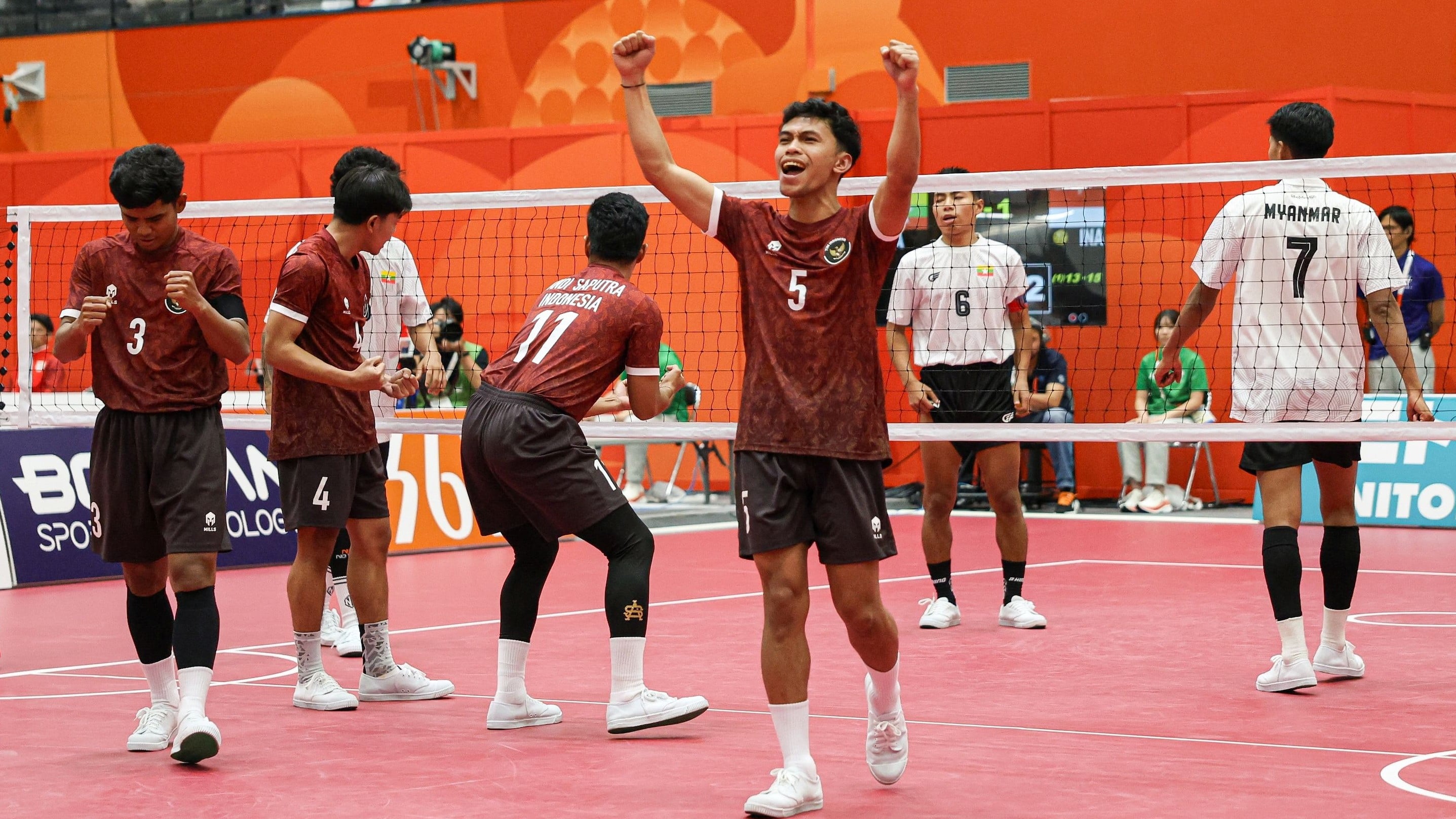 Tim Sepak Takraw Putra Indonesia di di Asian Games 2026