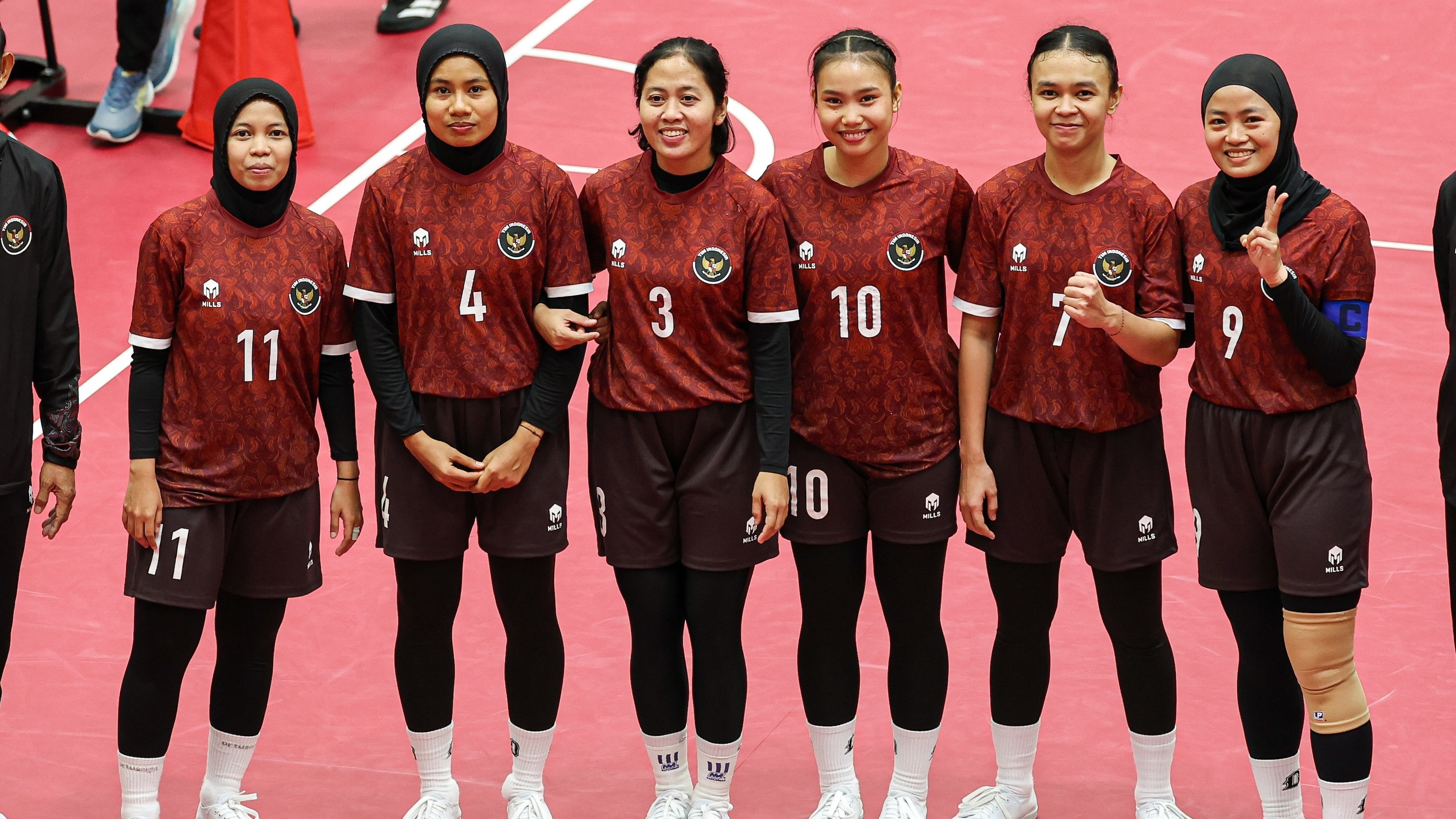 Tim sepak takraw putri Indonesia di Asian Games 2026